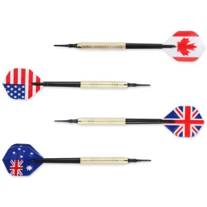 12-Pc Professional Soft-Tip Darts Set